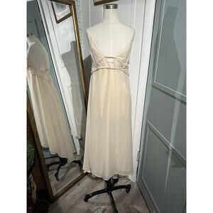 MaxMara Cream Midi Dress